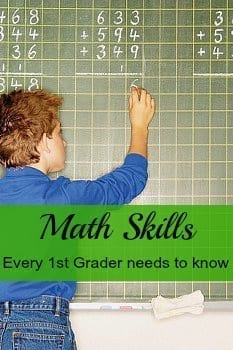 Math Skills Every 1st Grader Needs to Know