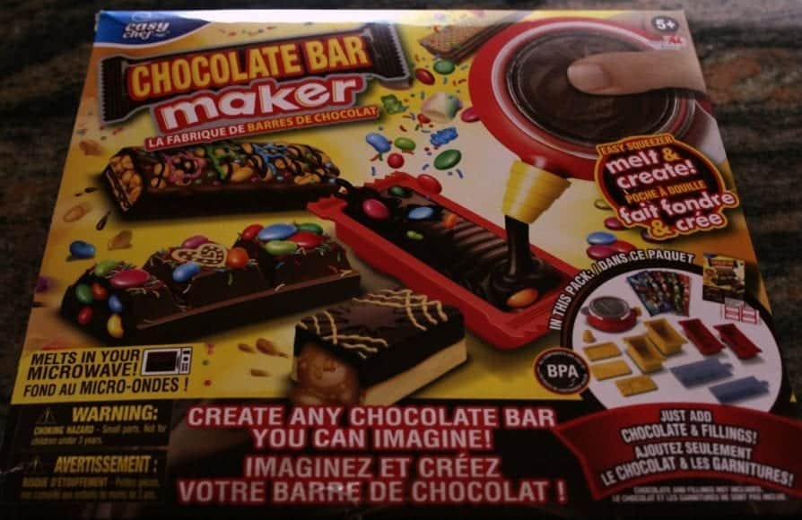 Chocolate bar maker box